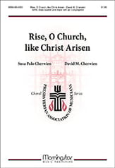 Rise O Church Like Christ Arisen SATB choral sheet music cover